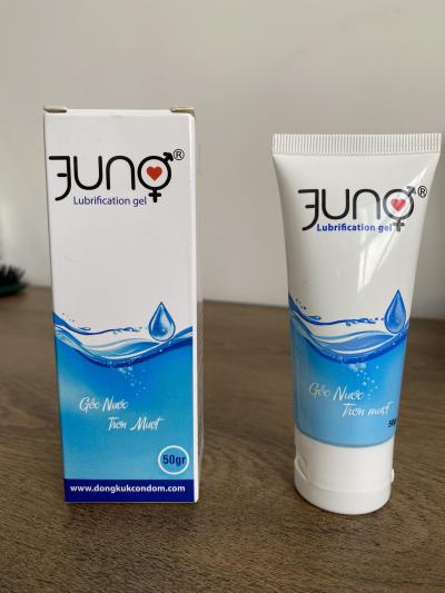 Gel bôi trơn Juno gốc nước tạo cảm giác mát lạnh 50gr