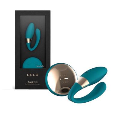 Máy massage tác động kép Lelo Tiani Duo rung cực mạnh 2 đầu cao cấp