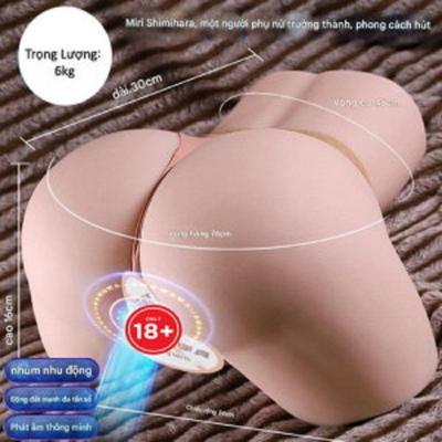 Mông âm đạo giả nguyên khối 6kg Wetland Beauty rung rên bú cao cấp