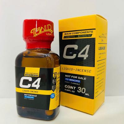 Poppers C4 vàng 30ml chai vuông chính hãng PWD Mỹ tăng hưng phấn cho Top Bot LGBT