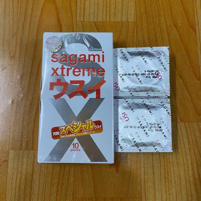 Bao cao su Sagami Xtreme Dots Type gân gai hộp 10 cái