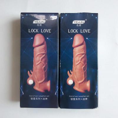Bao đôn dên Yeain Lock Love rung gốc có quay đeo tròng bìu mềm mại