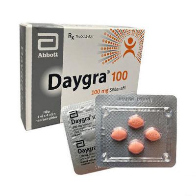 Daygra 100mg hiệu Abbott cường dương kéo dài thời gian chống xuất tinh sớm