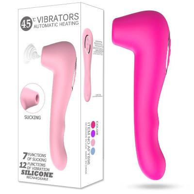 Máy rung hút tỏa nhiệt kích thích điểm G Vibrators