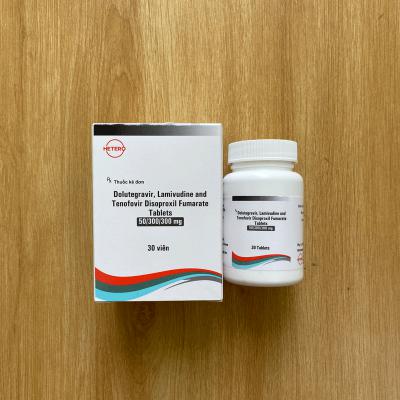 Viên uống phòng ngừa HIV HETERO Dolutegravir Lamivudine Tenofovir 50/300/300mg hộp 30 viên